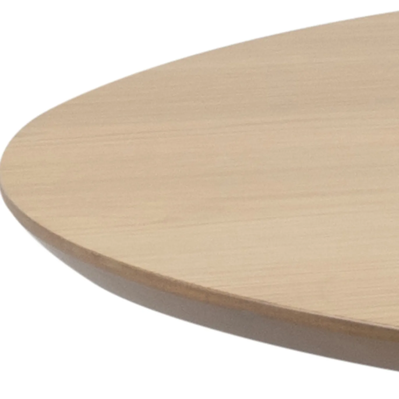 Eettafel Levi Rond MDF Naturel Ø105cm - Giga Living