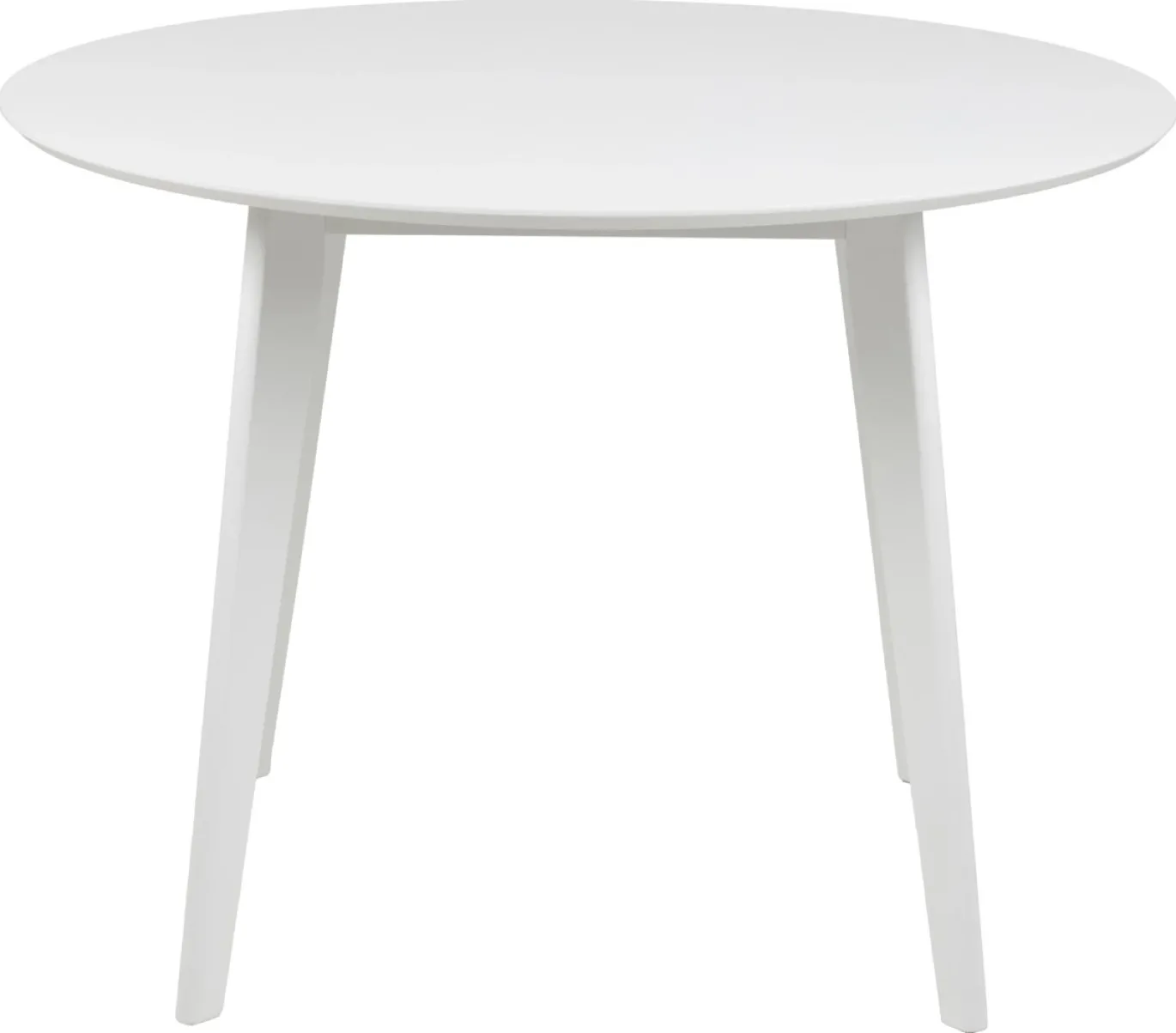 Eettafel Levi Rond MDF Wit Ø105cm - Giga Living