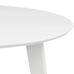 Eettafel Levi Rond MDF Wit Ø105cm - Giga Living