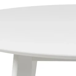 Eettafel Levi Rond MDF Wit Ø105cm - Giga Living