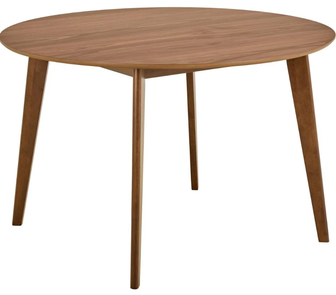Eettafel Levi Walnoot Ø105cm - Giga Living