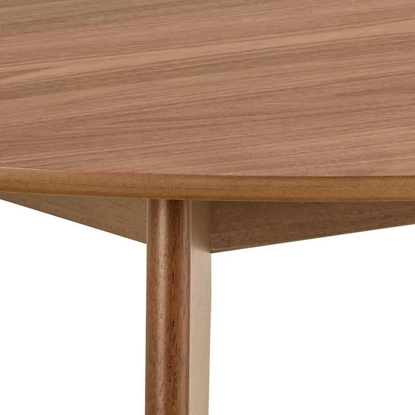Eettafel Levi Walnoot Ø105cm - Giga Living