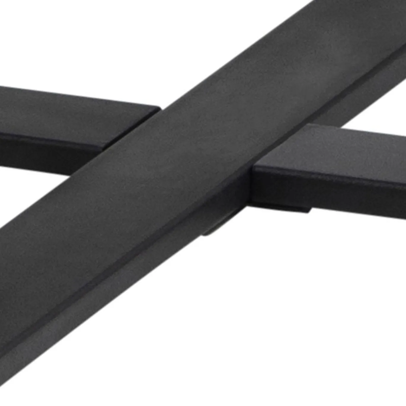 Eettafel Liam MDF Zwart Ø110cm - Giga Living