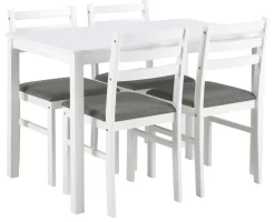 Eettafel Lovund Mdf Wit 110cm - Giga Living