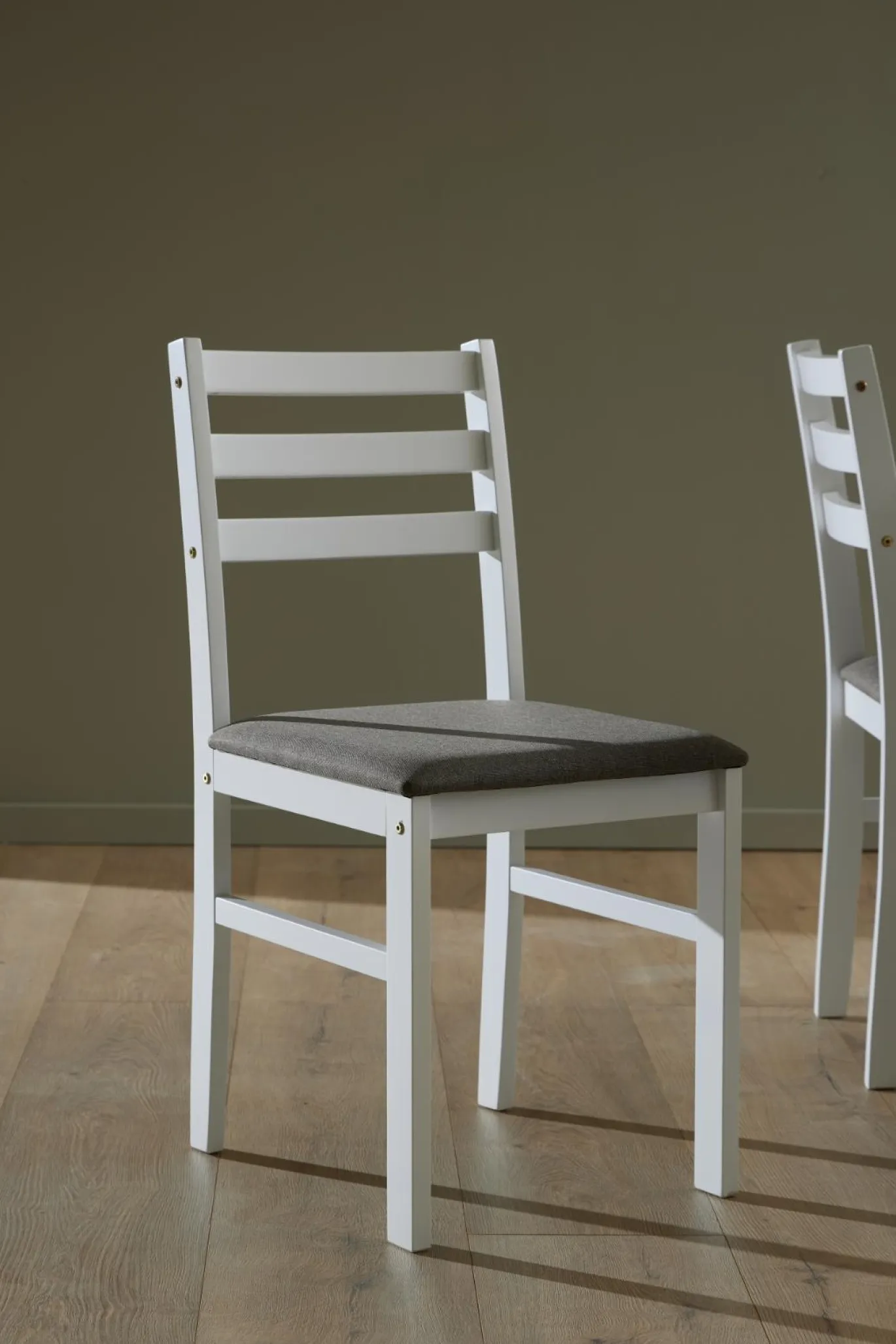 Eettafel Lovund Mdf Wit 110cm - Giga Living