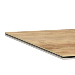 Eettafel Luno Keramiek Eiken Grijs 160cm - Giga Living