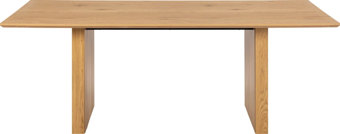 Eettafel Magnus Rechthoek MDF Naturel 210cm - Giga Living