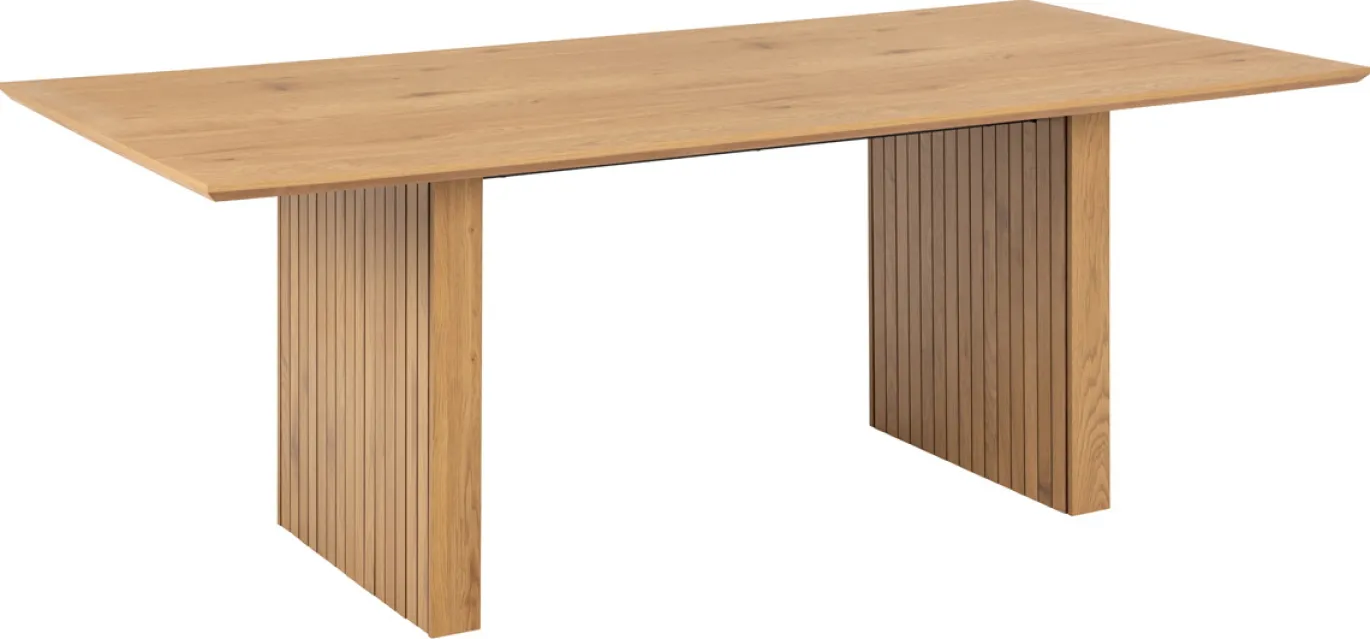 Eettafel Magnus Rechthoek MDF Naturel 210cm - Giga Living