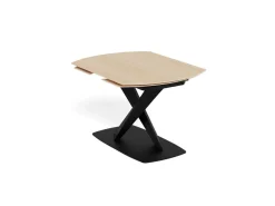 Eettafel Mart Keramiek Zand 120-180cm - Giga Living