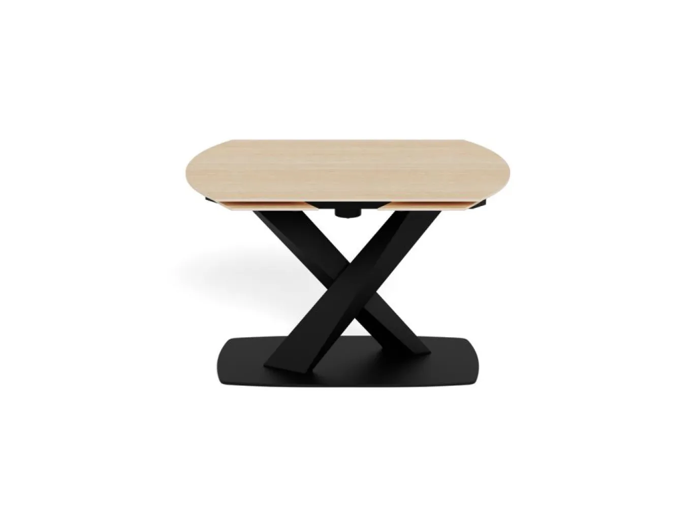 Eettafel Mart Keramiek Zand 120-180cm - Giga Living