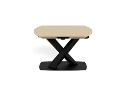 Eettafel Mart Keramiek Zand 120-180cm - Giga Living