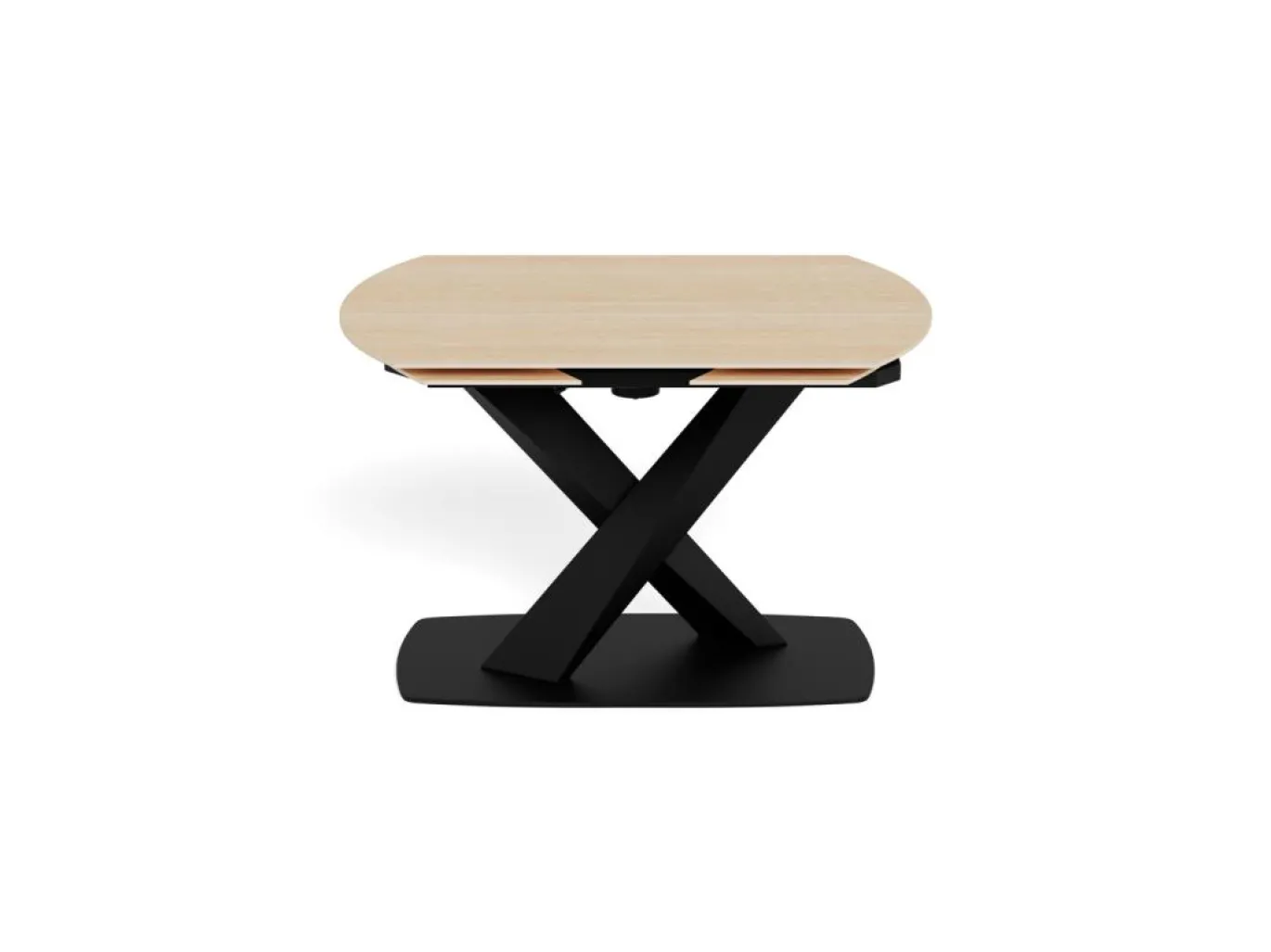 Eettafel Mart Keramiek Zand 120-180cm - Giga Living