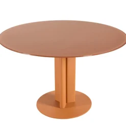 Eettafel Mino Terra Glas Rond 120cm - Giga Meubel