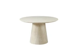 Eettafel Mira Travertinlook Rond 120cm - Giga Meubel