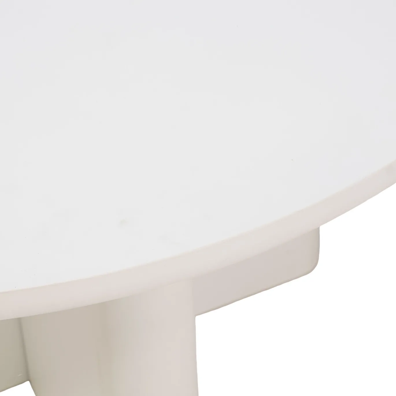 Eettafel Miso Rond Wit 120cm - Giga Meubel