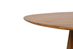 Eettafel Mokka Lichtbruin Ø120cm - Giga Meubel