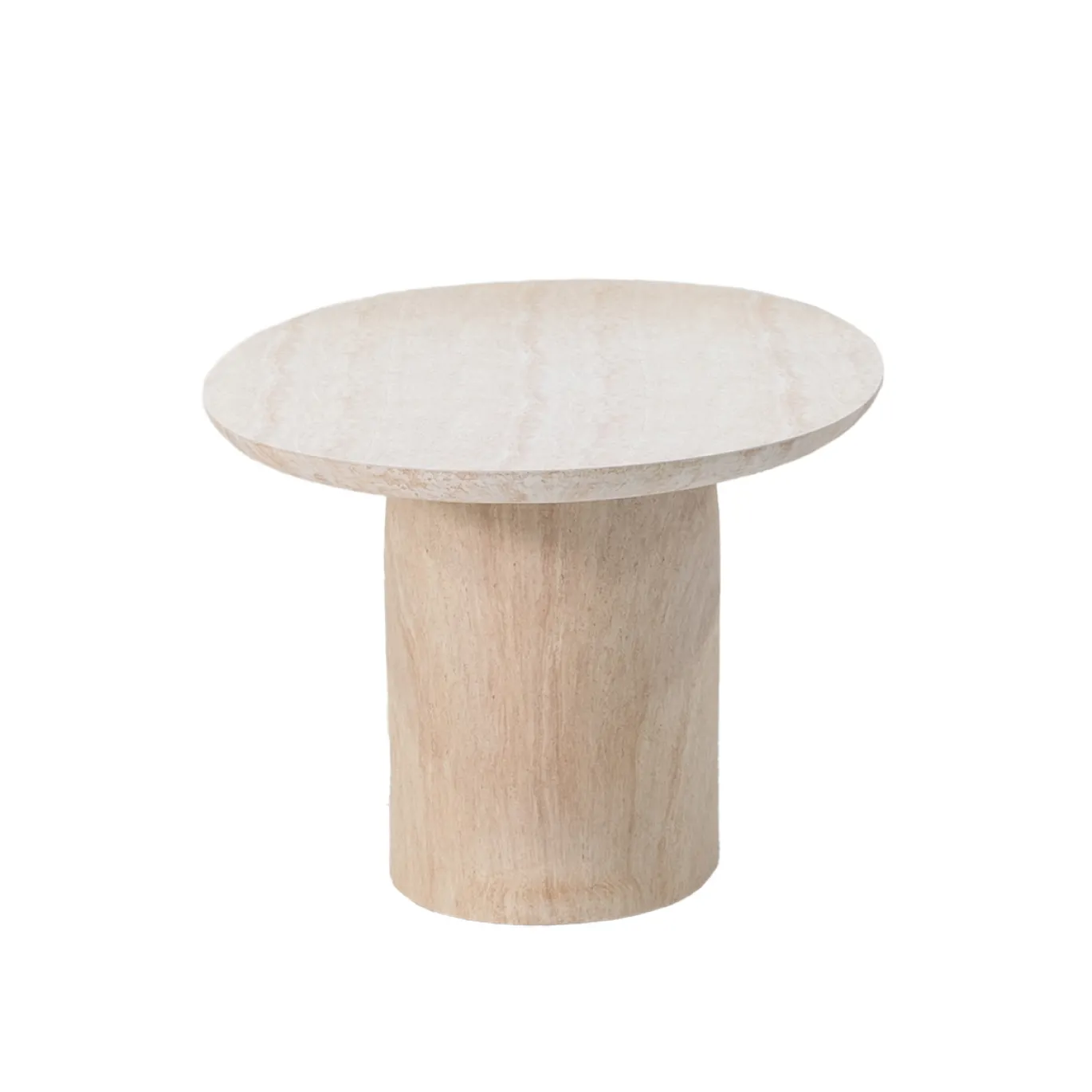 Eettafel Myrna Ovaal Travertin 300cm - Giga Meubel