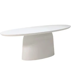 Eettafel Myrna Ovaal Wit 300cm - Giga Meubel