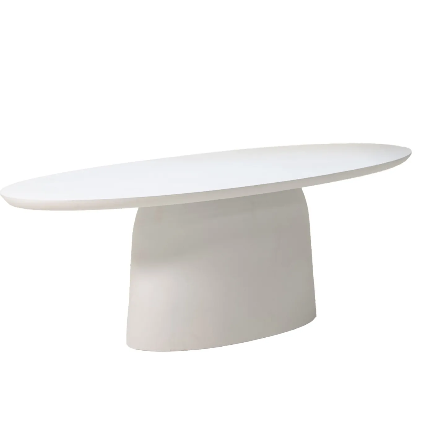 Eettafel Myrna Ovaal Wit 300cm - Giga Meubel
