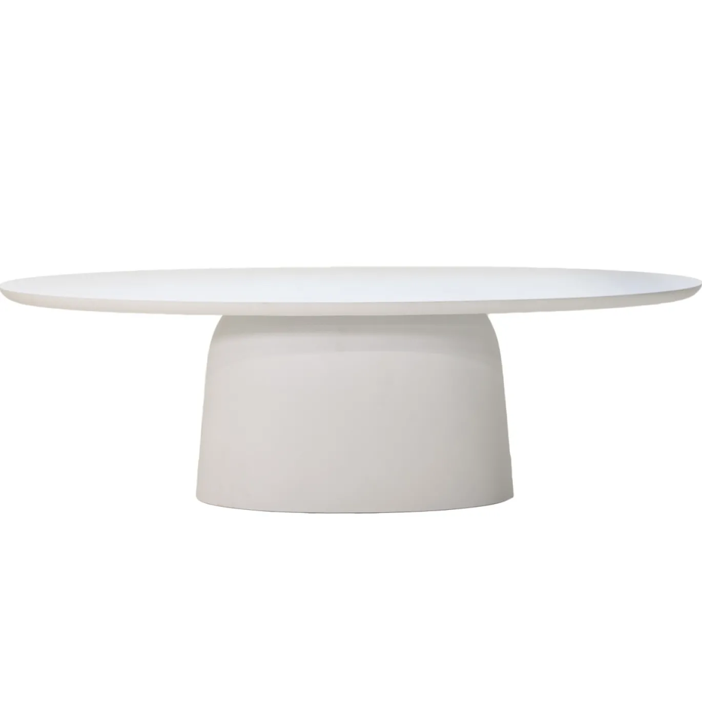 Eettafel Myrna Ovaal Wit 300cm - Giga Meubel