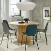 Eettafel Nola Naturel Ø120 cm - Giga Living