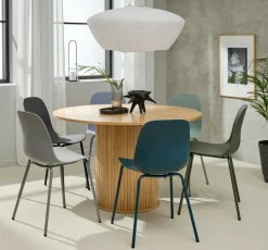 Eettafel Nola Naturel Ø120 cm - Giga Living