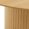 Eettafel Nola Naturel Eiken Ø120-167cm - Giga Living