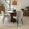 Eettafel Nola Smoked Ø120 cm - Giga Living