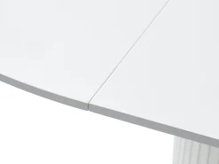 Eettafel Nola Wit Ø120-167cm - Giga Living