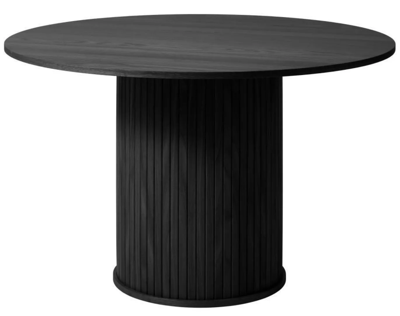Eettafel Nola Zwart Ø120 cm - Giga Living
