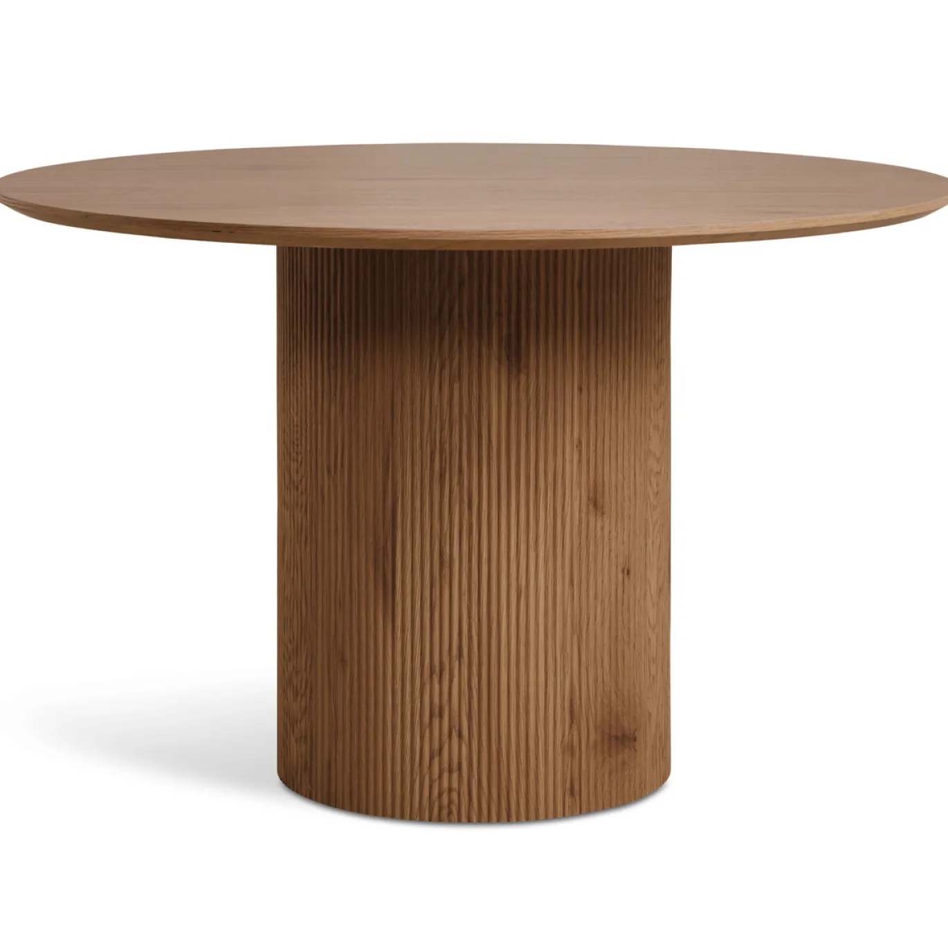 Eettafel Nora Walnoot Ø120cm - Giga Meubel