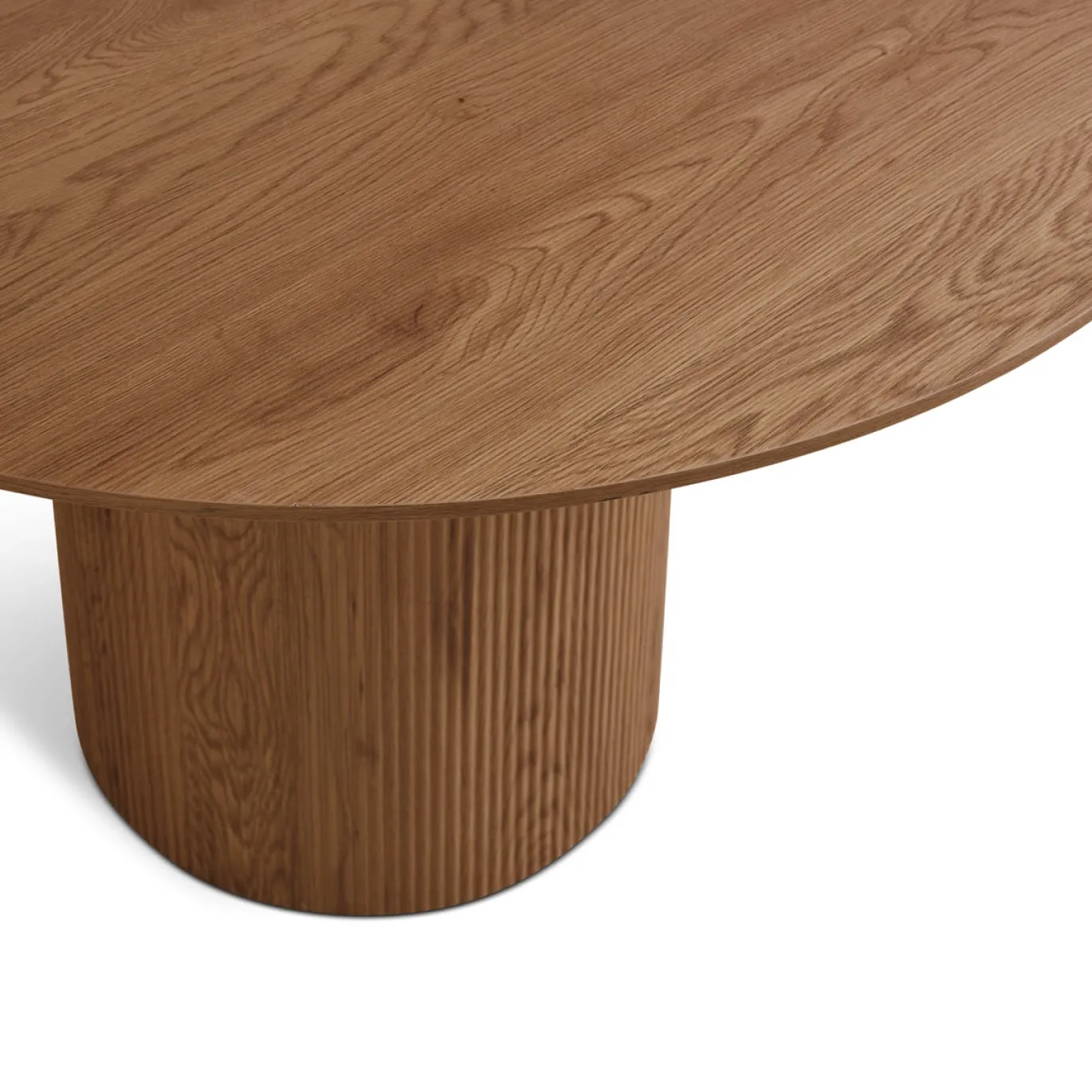 Eettafel Nora Walnoot Ø120cm - Giga Meubel