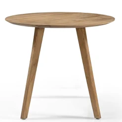 Eettafel Oslo Mangohout Rond 90cm - Giga Meubel
