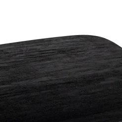 Eettafel Owen Kiezel Zwart Matrix-poot 200cm - Giga Meubel