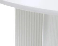 Eettafel Palma Greige MDF Ø110cm - Giga Living