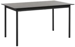 Eettafel Pensacola Zwart 85x140cm - Giga Living