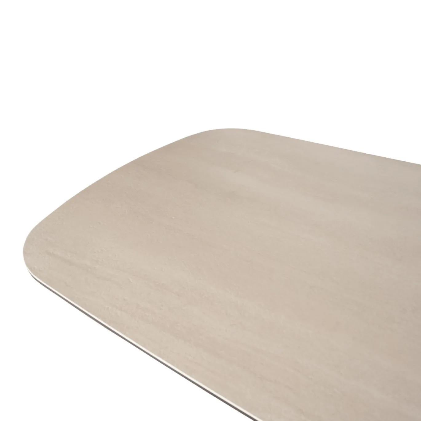 Eettafel Quinn Travertinlook Deens Ovaal 250cm - Giga Meubel