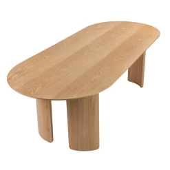 Eettafel Reno Naturel Ovaal 240cm - Giga Meubel
