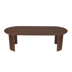 Eettafel Reno Walnoot Ovaal 240cm - Giga Meubel