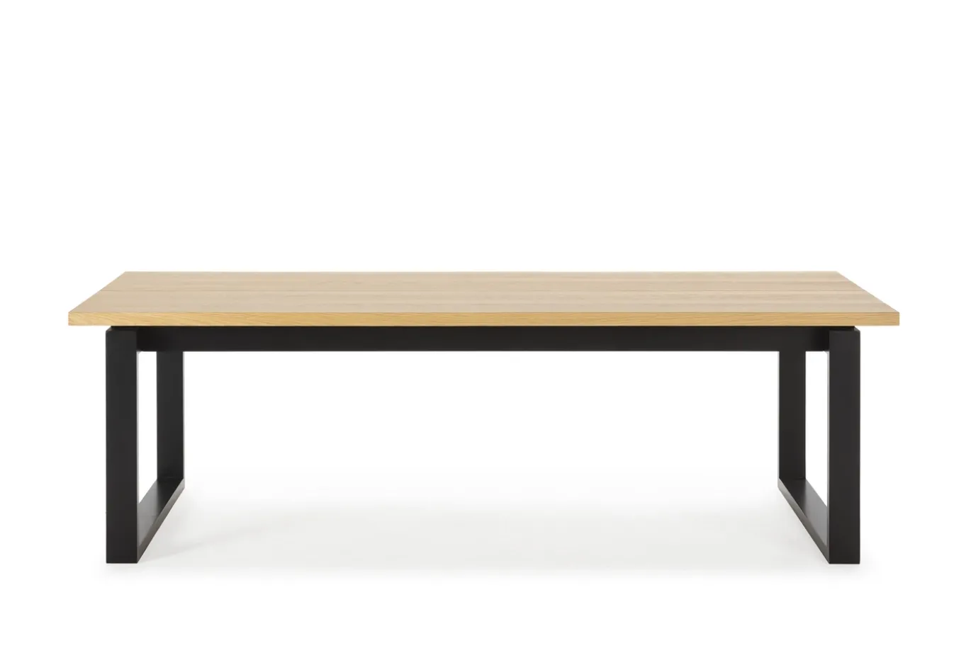 Eettafel Rina 220cm Eiken Zwart - Giga Meubel
