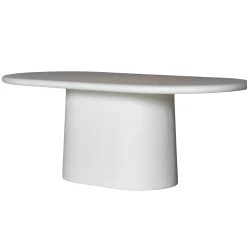 Eettafel Romy Off-White Ovaal 200cm - Giga Meubel
