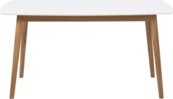 Eettafel Rosta Mdf Wit 150cm - Giga Living