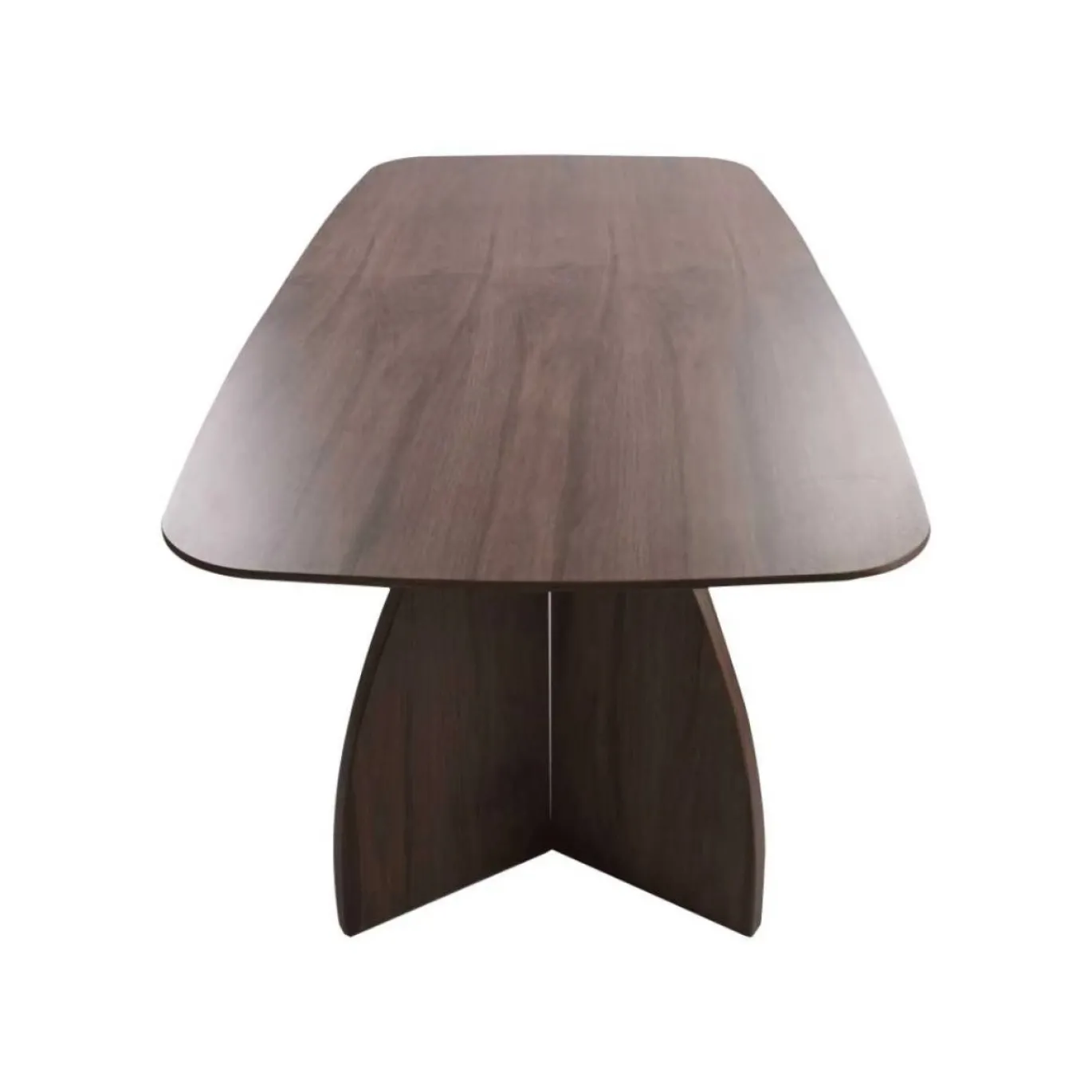 Eettafel Savanah Walnoot Deens Ovaal 200cm - Giga Meubel