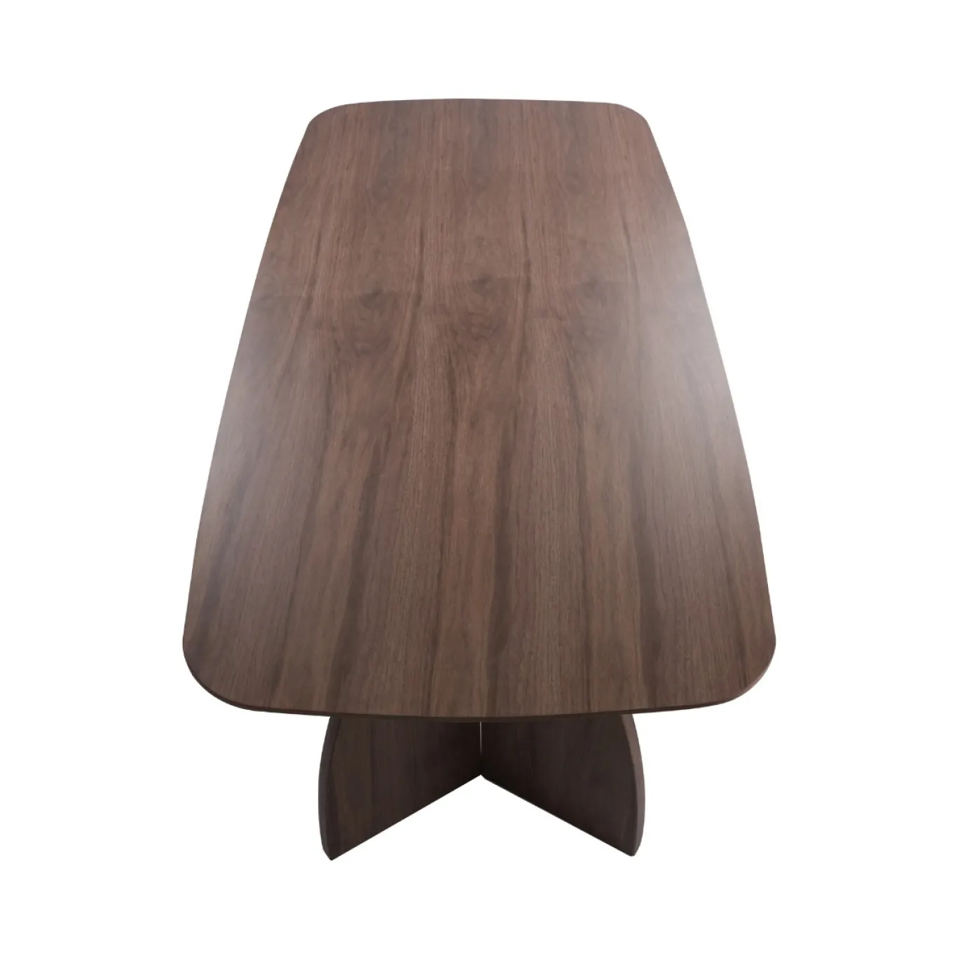 Eettafel Savanah Walnoot Deens Ovaal 200cm - Giga Meubel