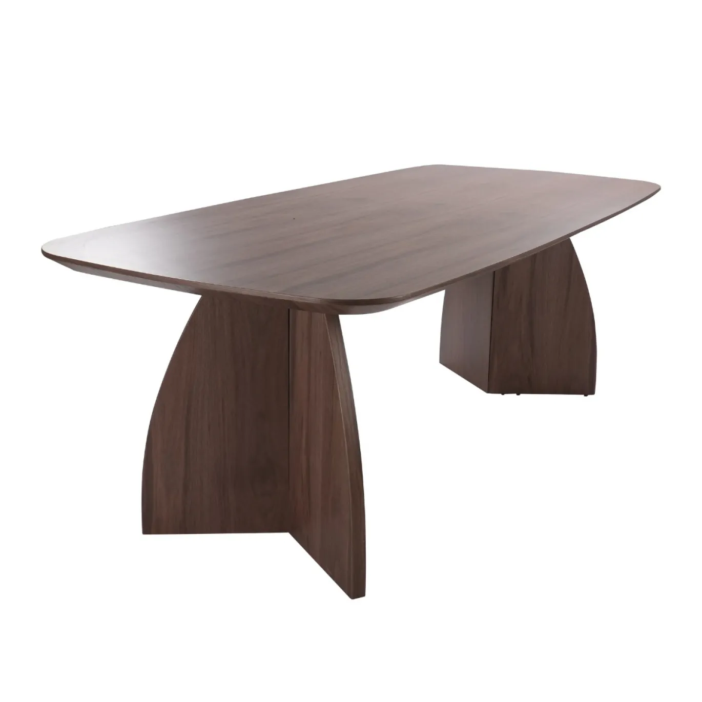 Eettafel Savanah Walnoot Deens Ovaal 200cm - Giga Meubel
