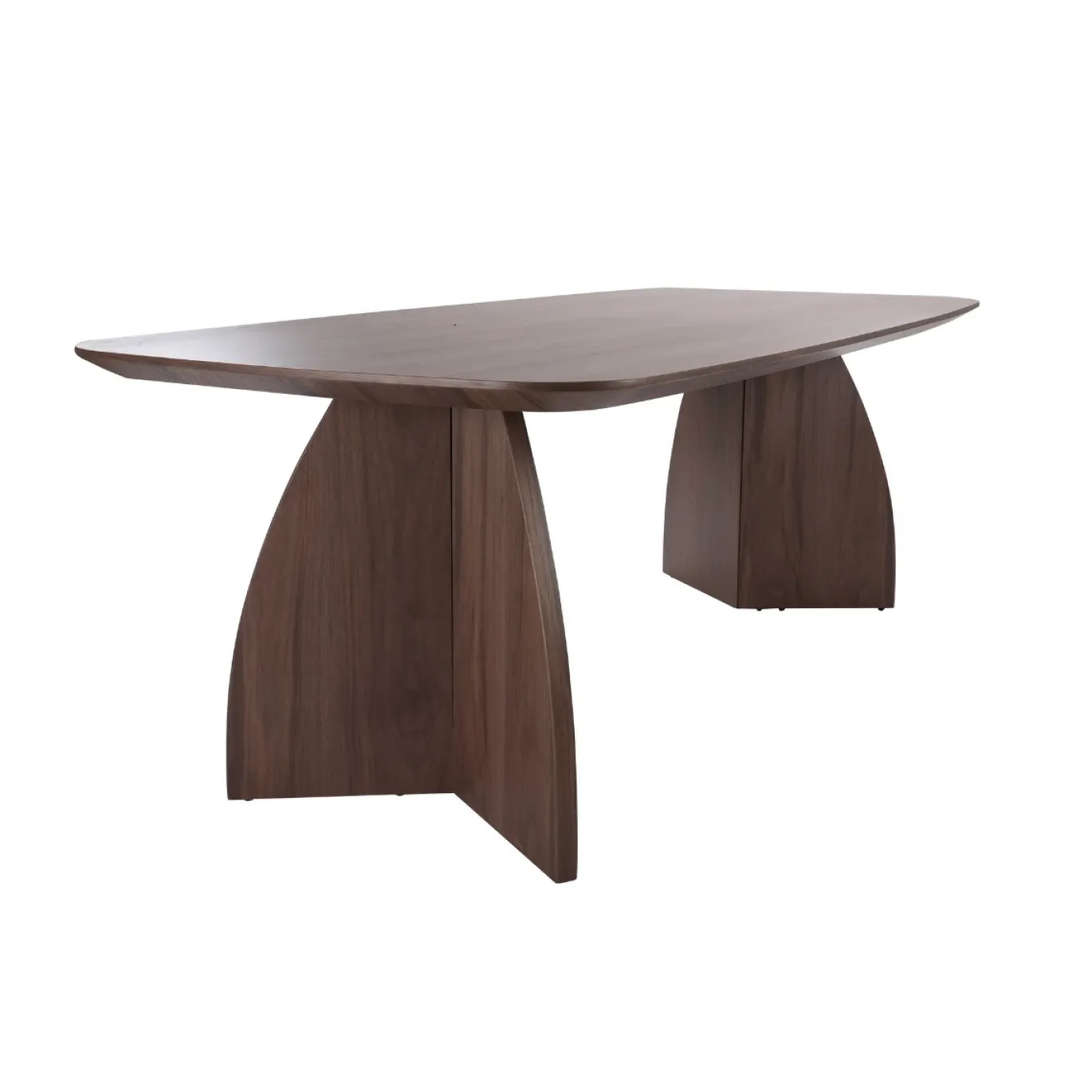 Eettafel Savanah Walnoot Deens Ovaal 200cm - Giga Meubel