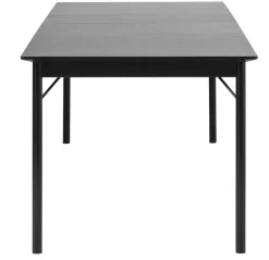 Eettafel Savona Zwart 95x180 cm - Giga Living