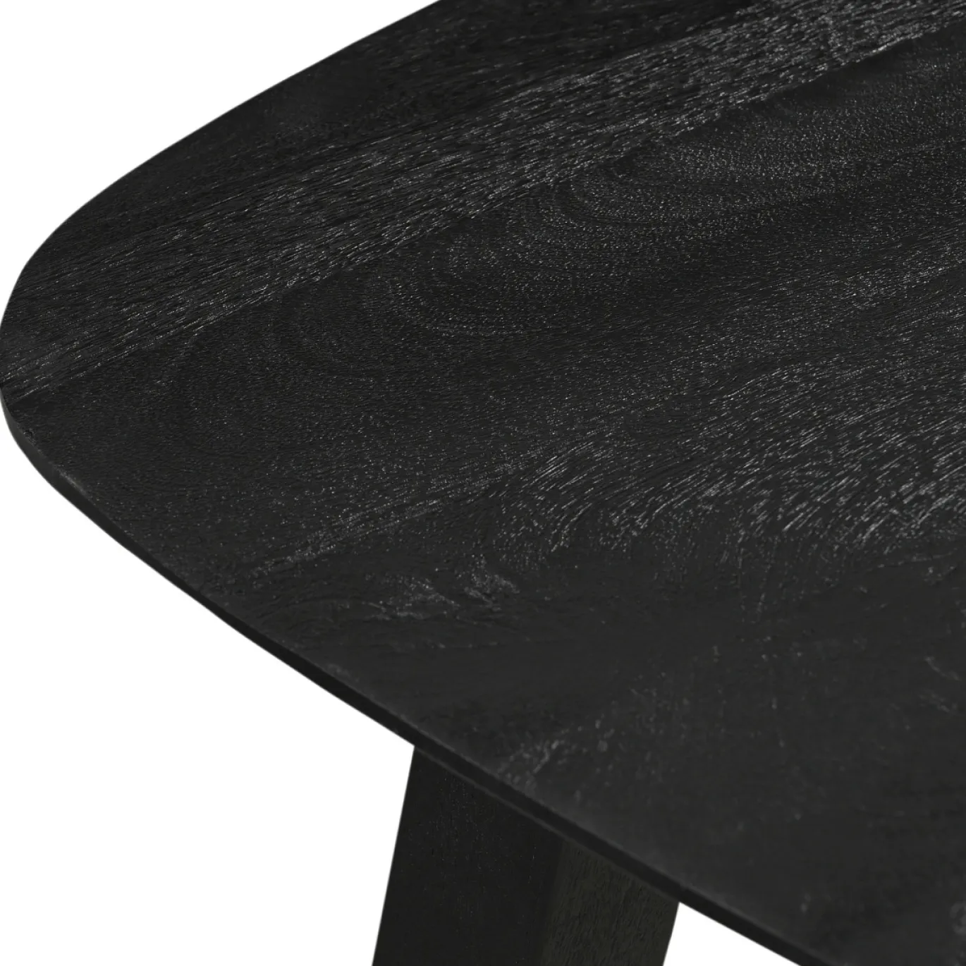 Eettafel Sensi Zwart Deens Ovaal 200cm - Giga Meubel