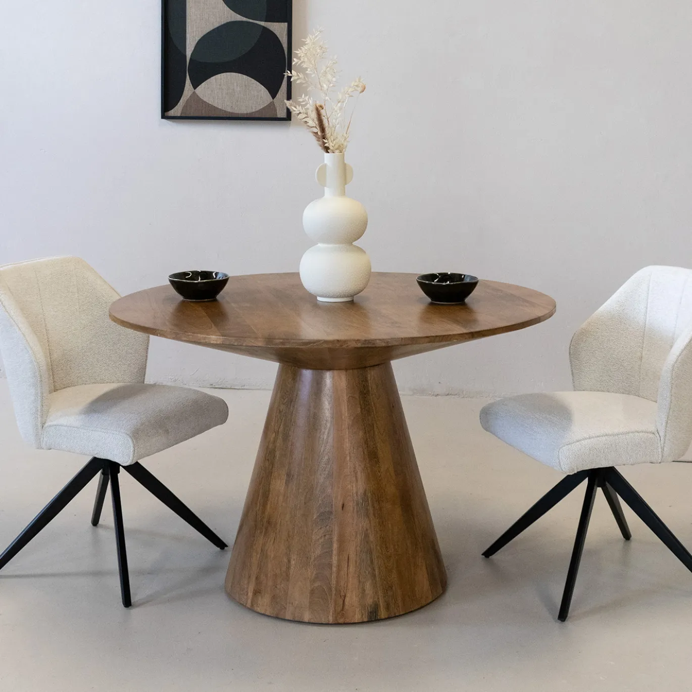 Eettafel Sep Naturel 120cm - Giga Meubel
