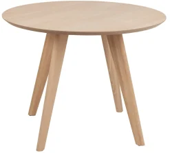 Eettafel Sezze Rond MDF Lichtbruin Ø100cm - Giga Living